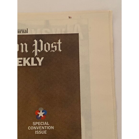 Clinton Hillary Special Convention Issue The Washington Post National Weekly - Picture 6 of 14